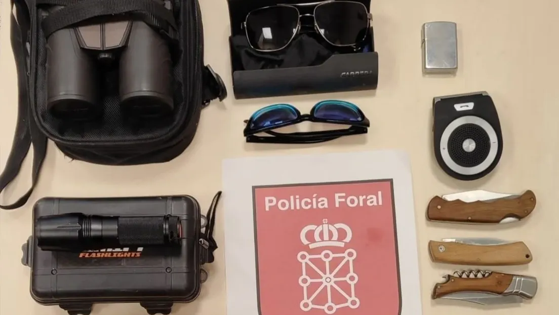 Dos marroquíes de 18 y 22 años detenidos en Navarra por robar objetos dentro de vehículos en Marcilla