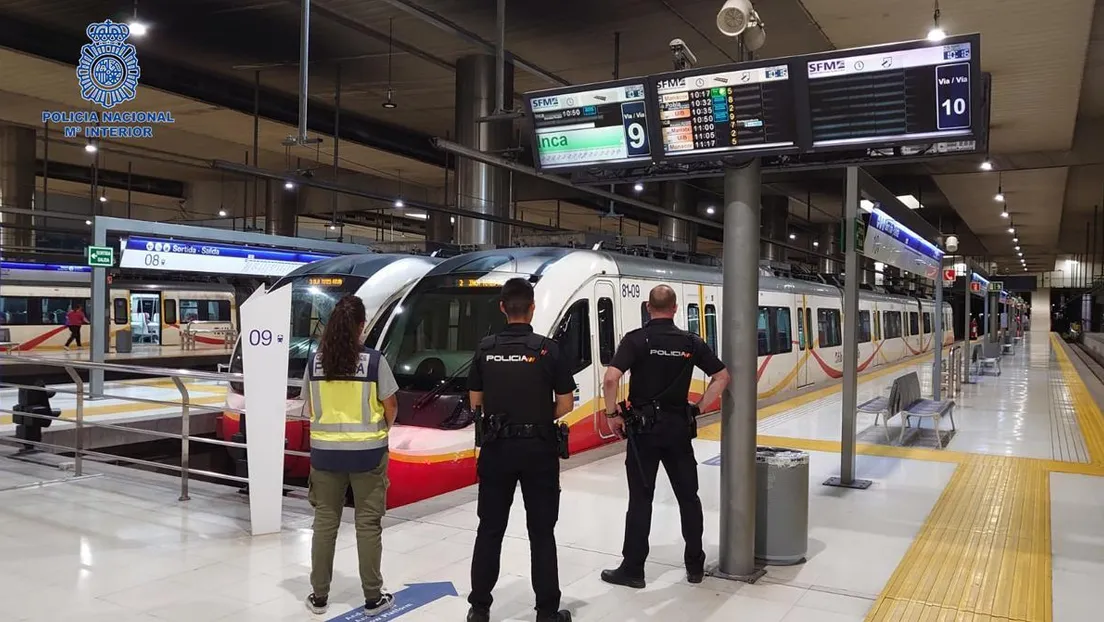 Arrestado un magrebí por agredir sexualmente a un menor e intentarlo con su amiga en una estación de Palma de Mallorca