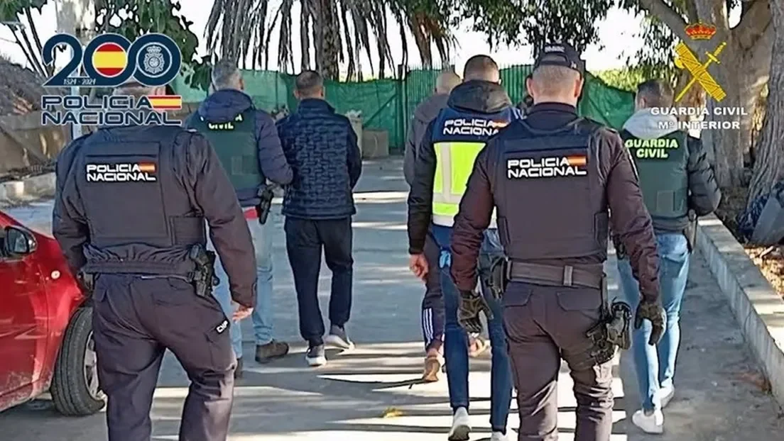 Detienen a 16 ladrones marroquíes y españoles por cometer más de 145 robos en varias provincias de España y llevarse más de un millón de euros