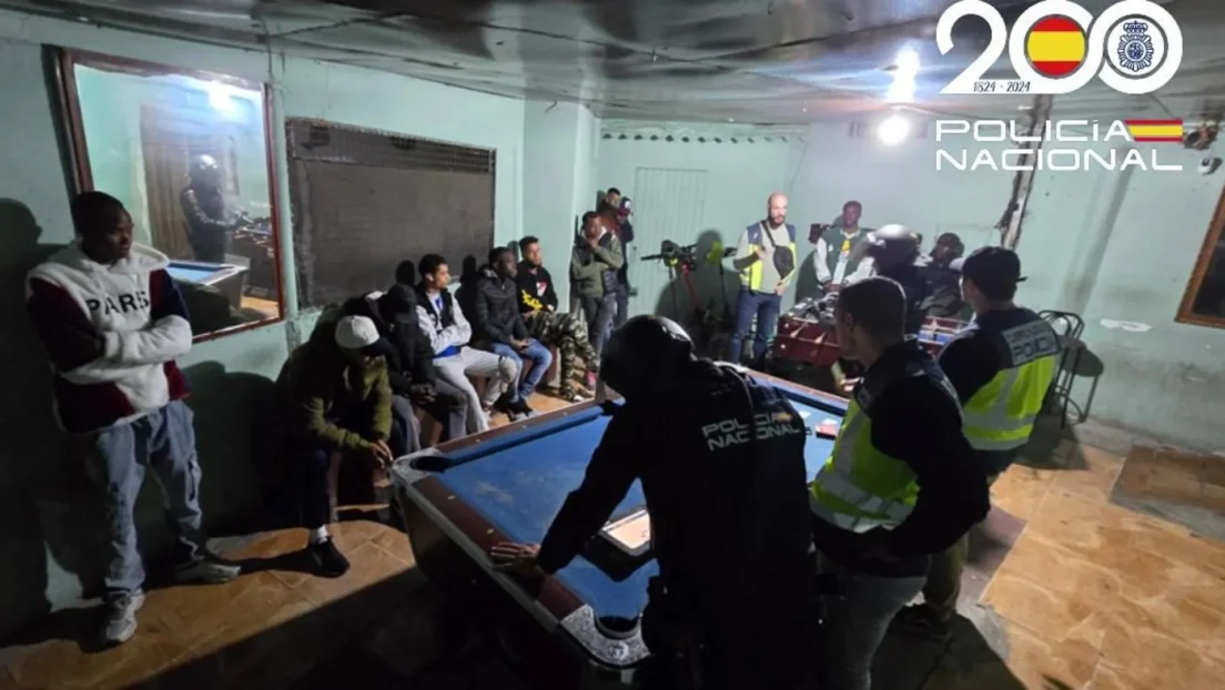 Nueve mujeres sudamericanas liberadas y siete detenidos por explotación sexual y tráfico de drogas en Níjar (Almería)