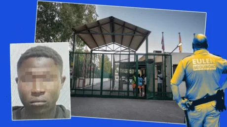 Trasladan a un centro de acogida en Andalucía al subsahariano que mandó al hospital a cinco empleados del CETI de Ceuta - abril 2025