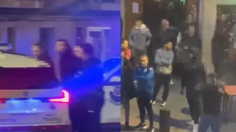 Dos heridos y dos detenidos en una pelea con armas blancas, incluida una katana, entre marroquíes y argelinos en el centro de Bilbao - abril 2025