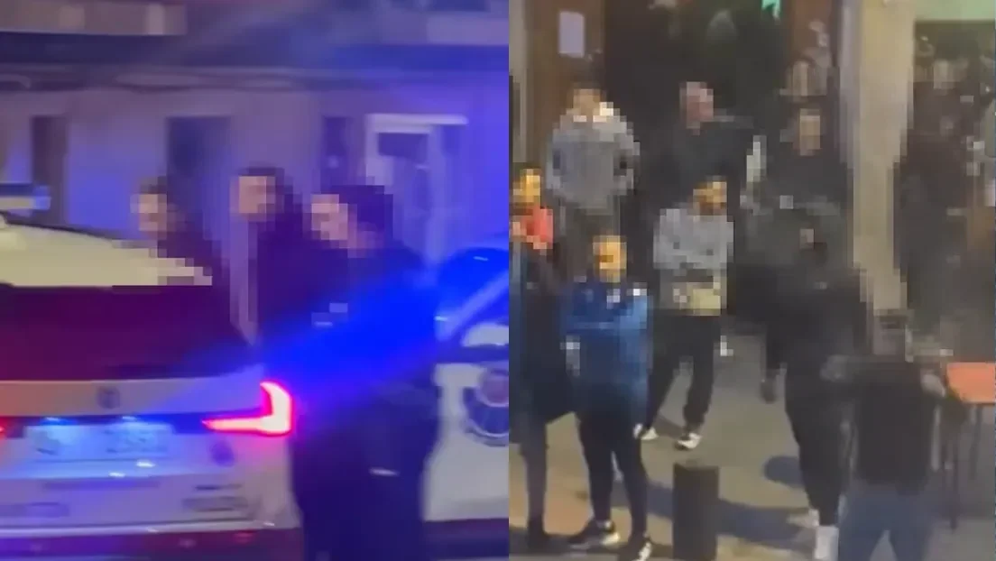 Dos heridos y dos detenidos en una pelea con armas blancas, incluida una katana, entre marroquíes y argelinos en el centro de Bilbao