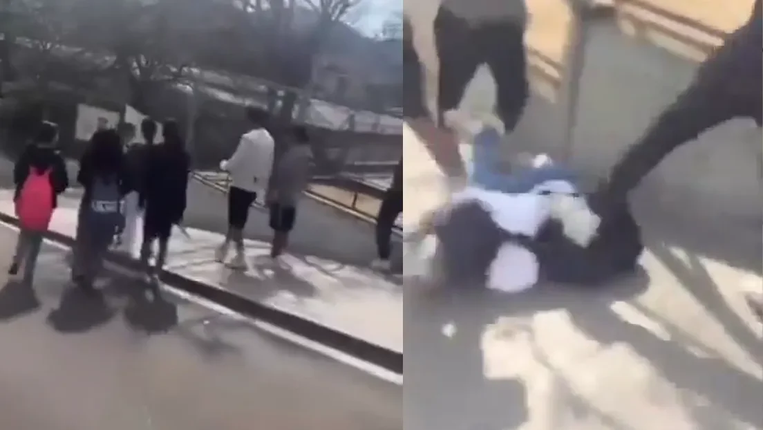 Tres menores inmigrantes propinan una brutal paliza a un niño de 13 años a la entrada de su colegio en Mataró, Barcelona