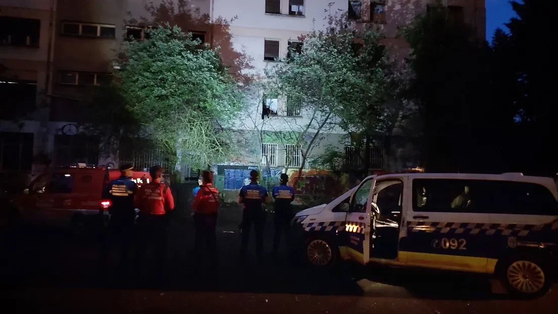 Dos heridos y un detenido tras una disputa con una botella rota entre magrebíes en la antigua ikastola Jaso de Echavacóiz (Pamplona)