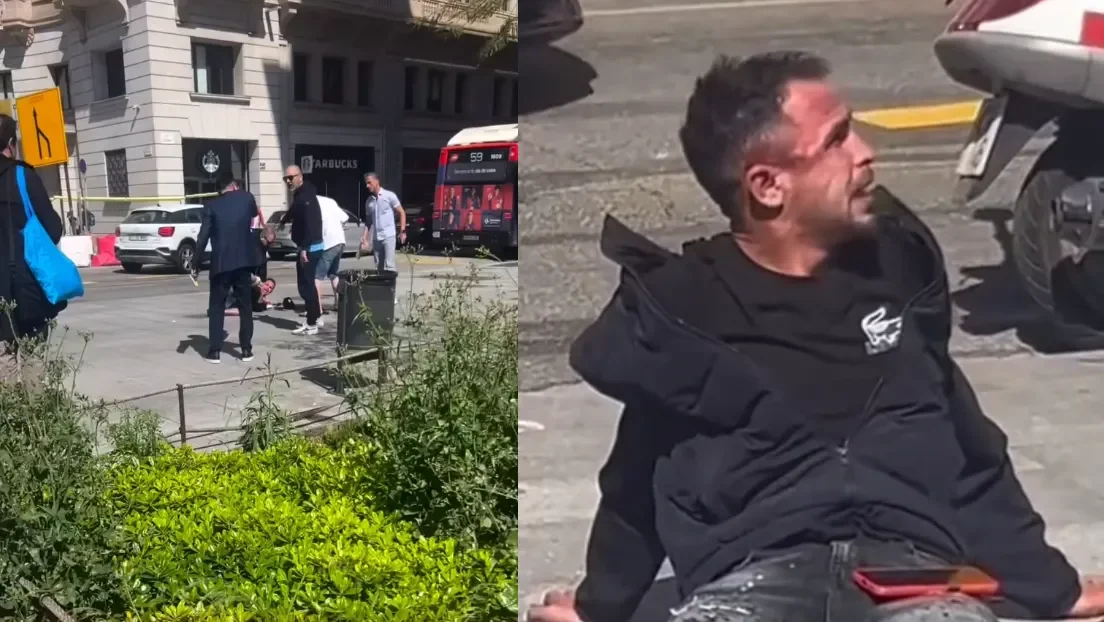 Un turista y su amigo le pegan una paliza a un magrebí por robarles un Rolex de 30.000 euros en Barcelona