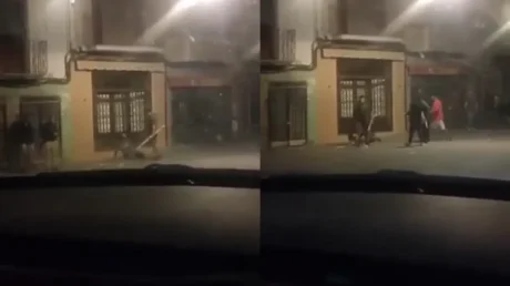 Agresión en un enfrentamiento nocturno entre individuos de diversas nacionalidades en Caspe (Zaragoza) - mayo 2025