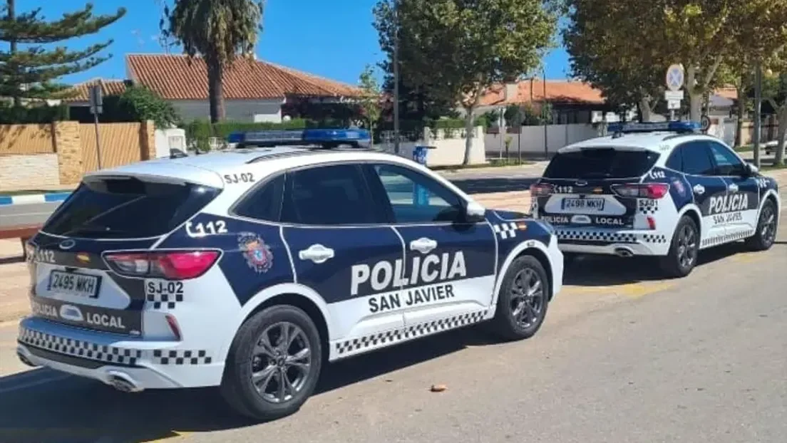 Detenido un magrebí en San Javier (Murcia) por reventar las lunas de 26 vehículos aparcados al grito de «¡Quiero mis derechos!»
