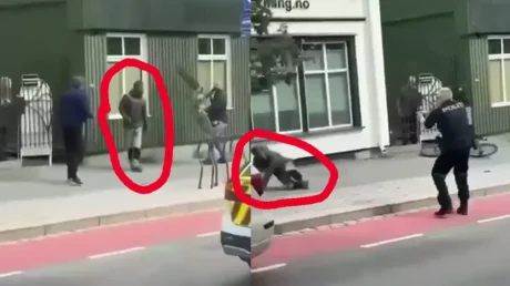 Un inmigrante apuñala hasta la muerte a su expareja en Noruega y un policía le pega un tiro en la pierna - junio 2025