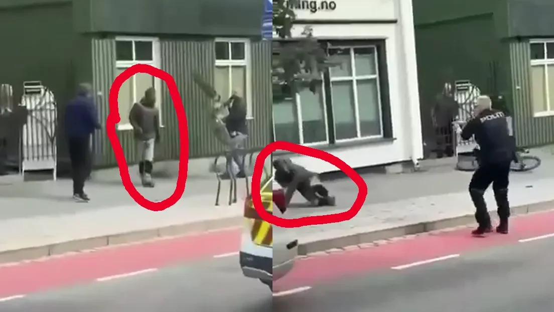 Un inmigrante apuñala hasta la muerte a su expareja en Noruega y un policía le pega un tiro en la pierna