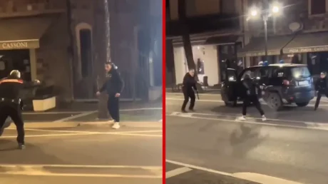 Video: La Policía abate a un inmigrante egipcio que apuñaló a cuatro personas al azar en la pasada Nochevieja (Italia) - junio 2025