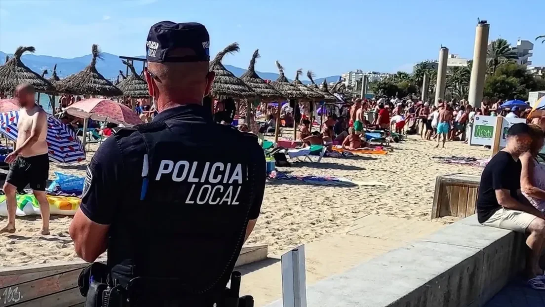 Detenido en Palma de Mallorca un marroquí por robo violento y amenazas con botella rota a turistas