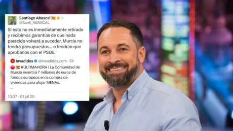 VOX fuerza al PP a rectificar una inversión de 7 millones para viviendas de MENAs tras citar un tuit de Invadidos - julio 2025