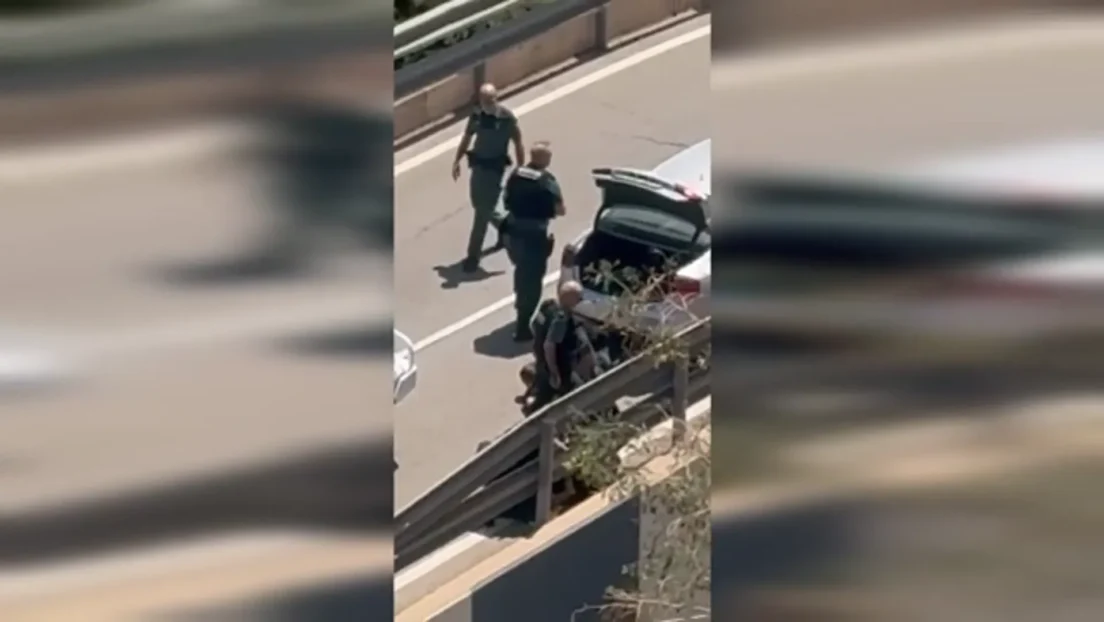 Detenidos dos marroquíes tras una peligrosa persecución de varios kilómetros por la A-7 de Málaga