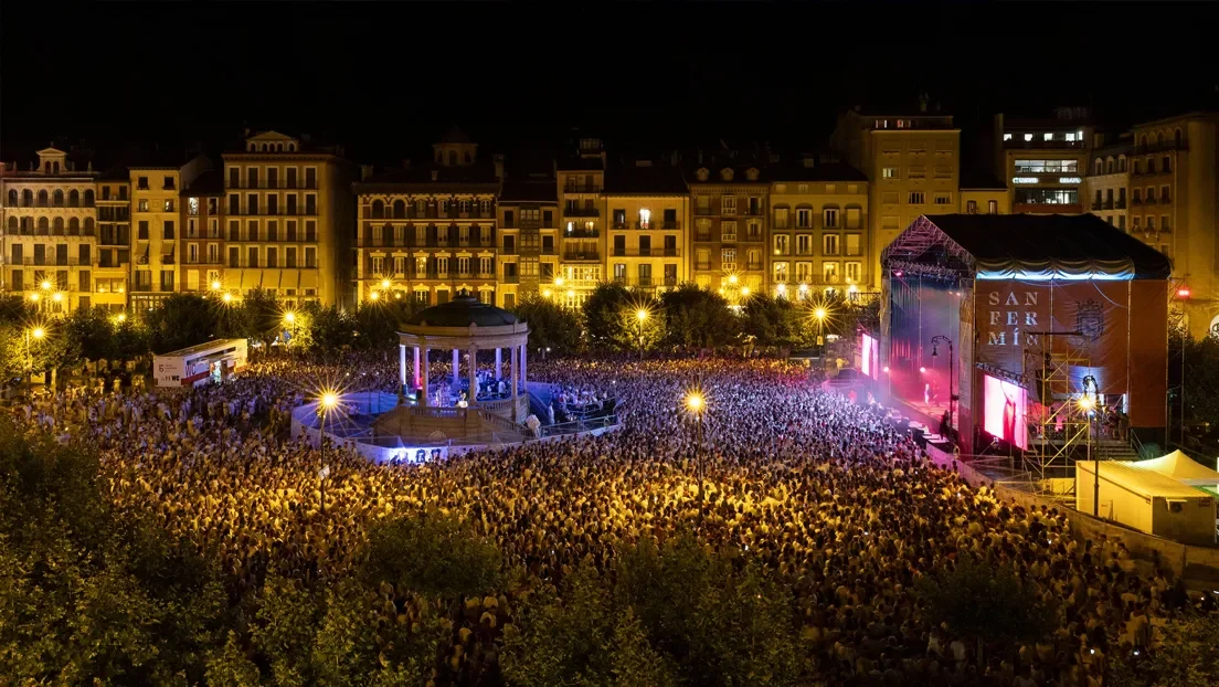 Detenidos en Pamplona dos magrebíes por robo violento a un hombre antes del Chupinazo de los Sanfermines