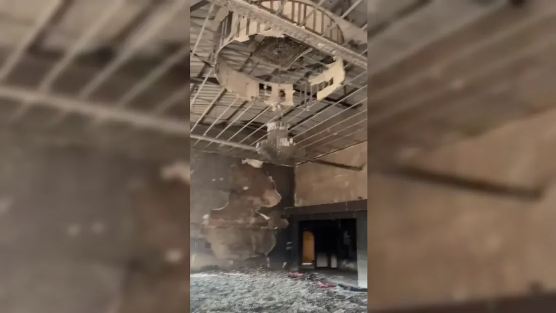 Un incendio arrasa el interior una mezquita que estaba a punto de inaugurarse en Piera (Barcelona)