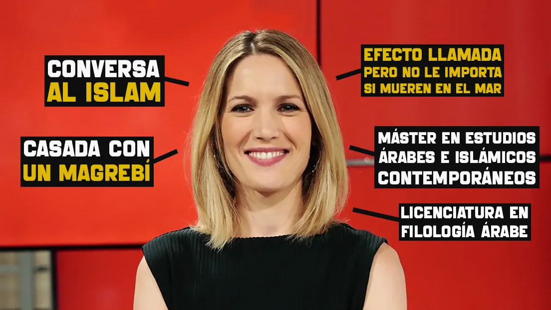 Silvia Intxaurrondo: una de las mayores blanqueadoras de la inmigración ilegal y un ejemplo de cinismo e hipocresía