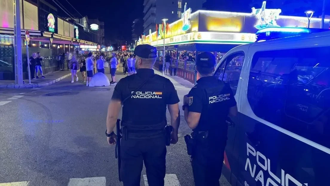 Siete inmigrantes de origen argelino y marroquí detenidos esta madrugada por robos a turistas en Playa de Palma